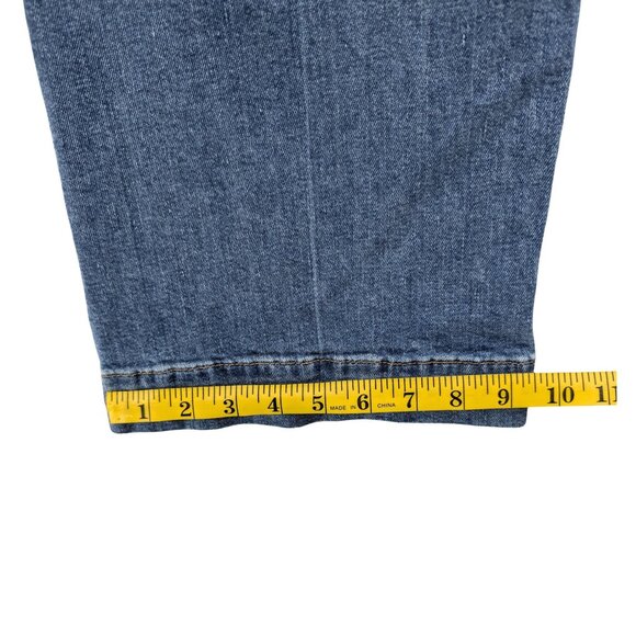 Pilcro Skipper Wide Leg Jeans Womens Blue High Rise Denim Size 28 - Picture 10 of 10